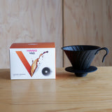 V60 メタル コーヒードリッパー  1～4杯用 マットブラック